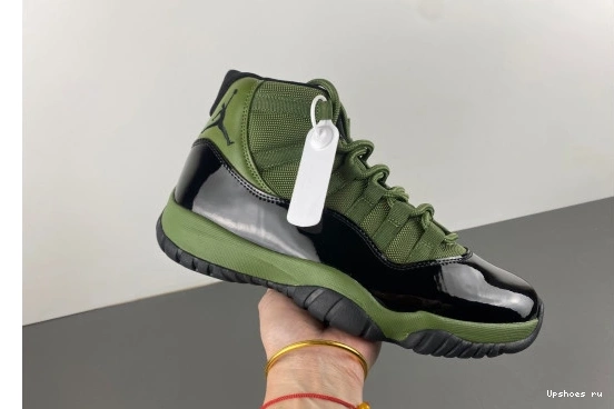  11 CT8012-300 Green Jordan Military Retro CT8012-300 0608